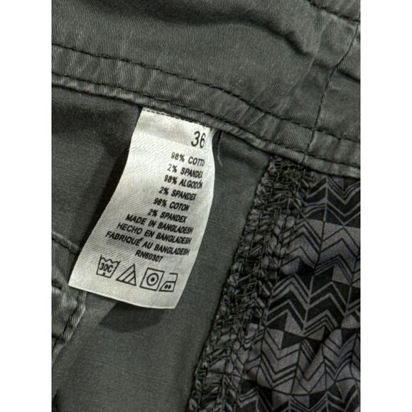 Unionbay Men’s Cargo Shorts Size 36 Gray Cotton Lightweight Relaxed Fit Stretch - Picture 6 of 8